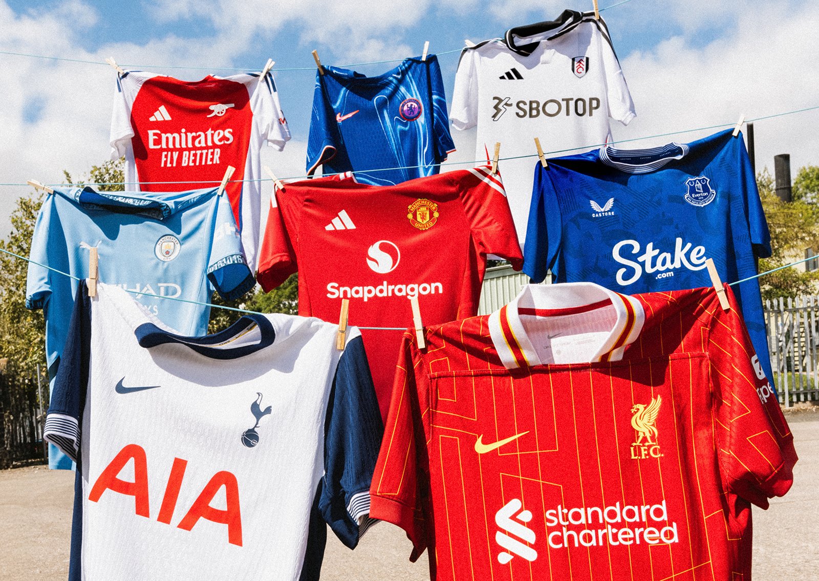 Club FootballTeams & Kits for 2024/2025