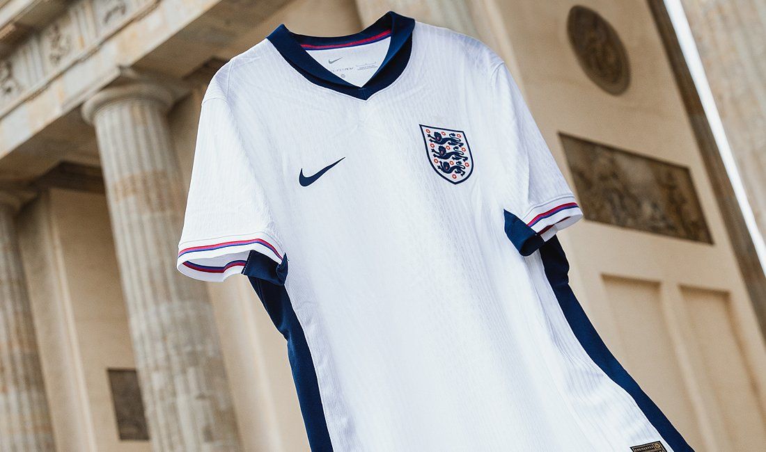 England Home & Away Football Shirts & Kits