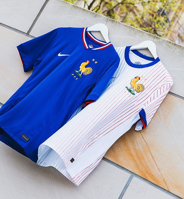France Home & Away football shirts & kits