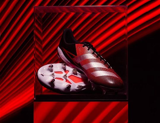 Solar Red Rugby Boots