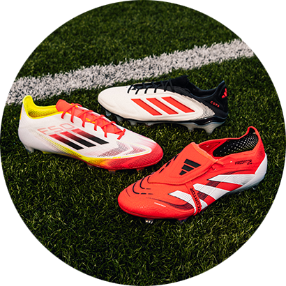 adidas Pure Victory Pack, featuring the latest adidas F50, Predator & Copa Football Boots in Black