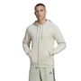 Fleece 3 Stripes Full Zip Hoodie Mens