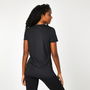 V Neck Mesh T-Shirt