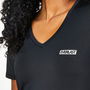 V Neck Mesh T-Shirt