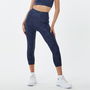 High Rise Capri Cropped Leggings