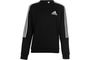 Essentials 3 Stripes Fleece Sweatshirt Mens