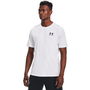 UA Left Chest Logo T Shirt Mens