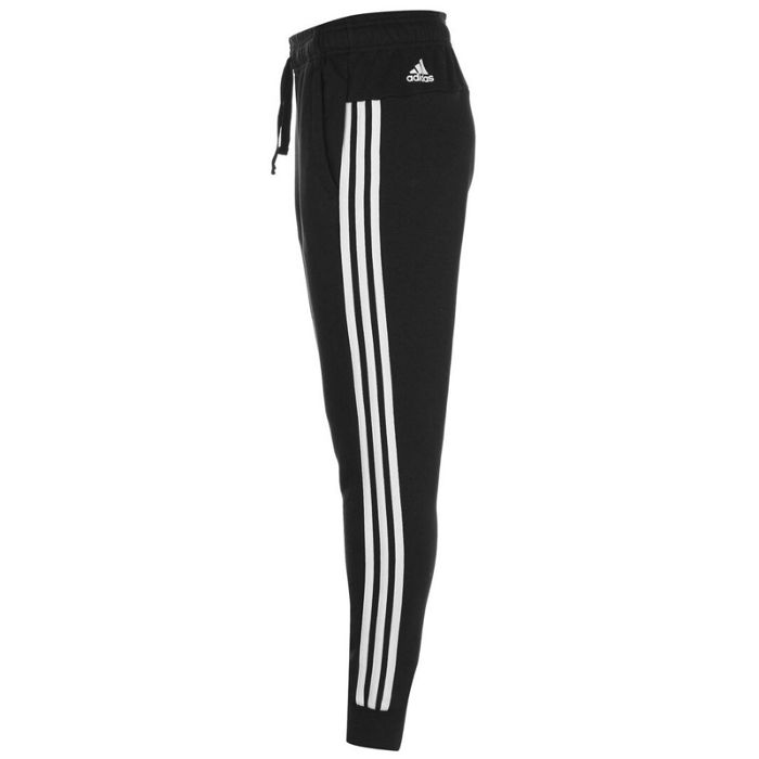 Essential 3 Bandes, Pantalon de jogging noir/blanc pour femmes