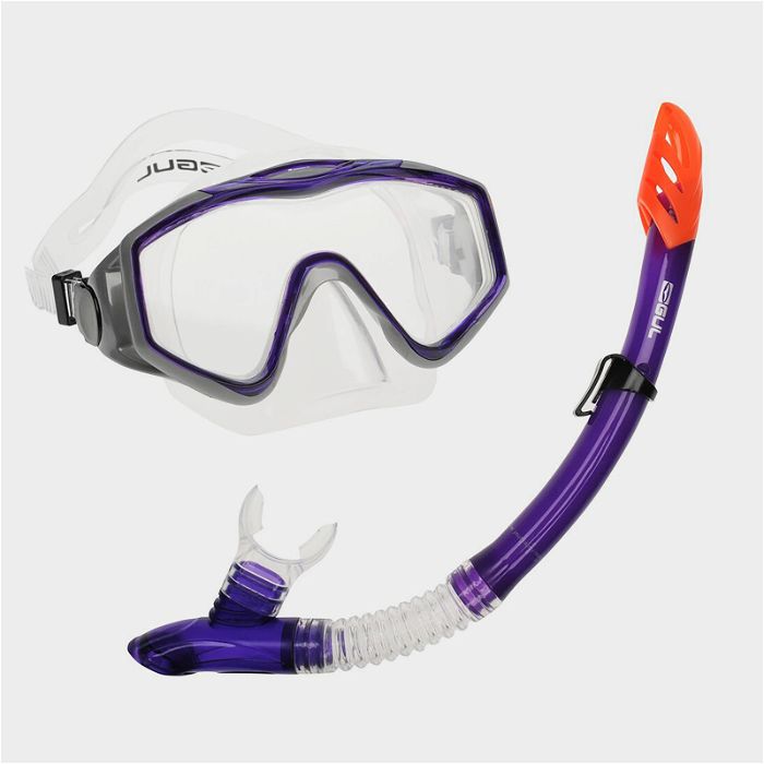 Thresher 30 One piece Tempered Glass with Panoramic View Snorkeling Dive Set Adults