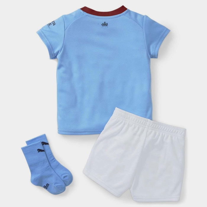 Manchester City FC Home Kit 2022 2023 Baby Boys