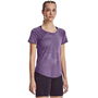 Armour Streaker Deco Diamond Ss Running Top Womens