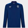 Rangers Quarter Zip Top Mens