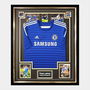 Signed Frank Lampard Shirt Framed - Champions Lague Winner 2012 Jersey