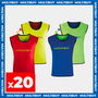 20 x Reversible Training Bibs Senior