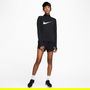 Dri FIT Swoosh Womens Half Zip Long Sleeve Top