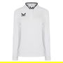 Long Sleeve Polo Top Womens