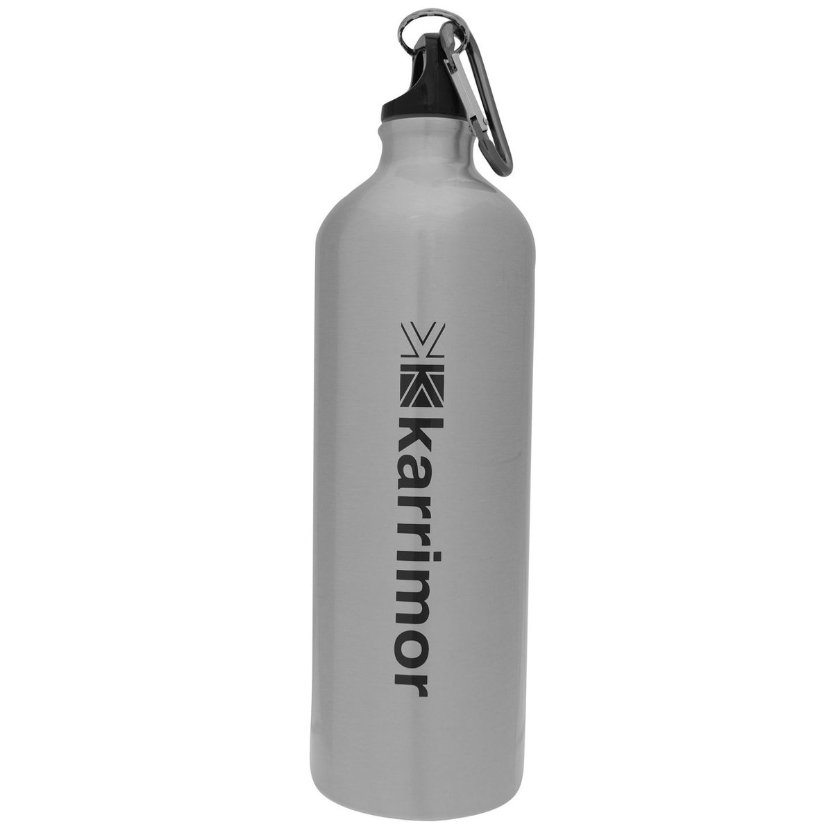 Reebok Aluminum Water Bottle with Carabiner, 750 mL