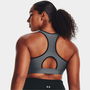 HeatGear Armour Mid Padless Sports Bra Womens