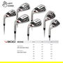 Mens Golf IKON Steel Irons Shaft Right Hand And Left Hand