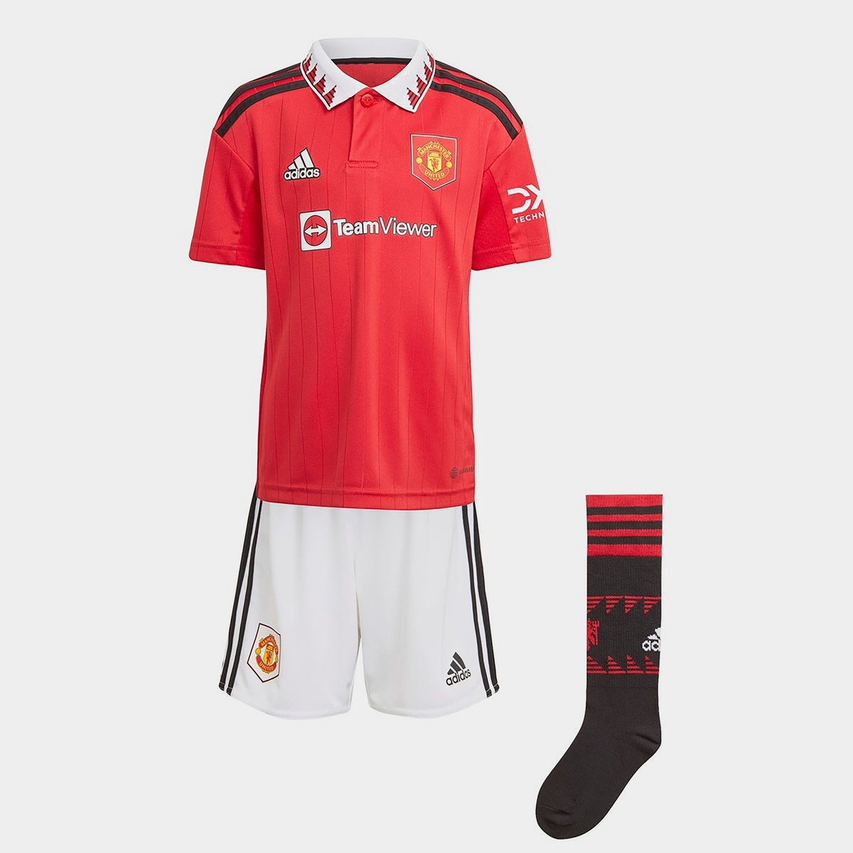 Manchester United Vest Red Training Jersey Set 2022-23