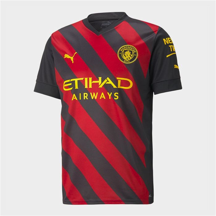 Manchester City Away Shirt 2022 2023 Adults