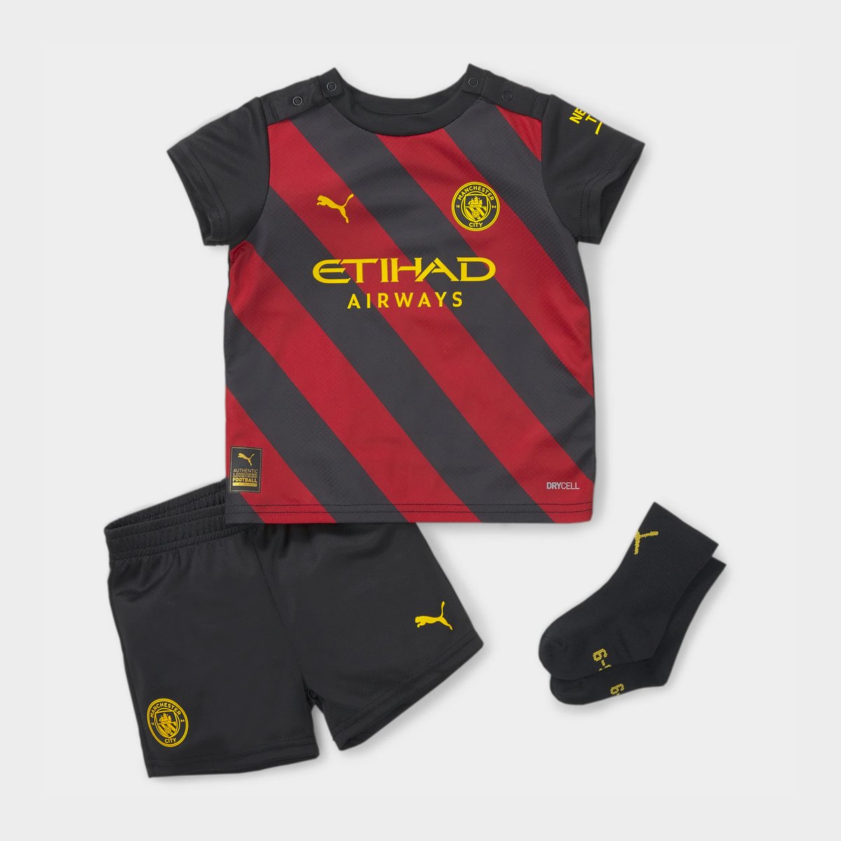 2019-2020 Manchester City Puma Away Football Shirt (Kids)