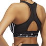 Powerreact Training Medium Support 3 Stripes Bra Womens