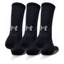 Armour UA Performance Tech 3 Pack Crew Socks Unisex