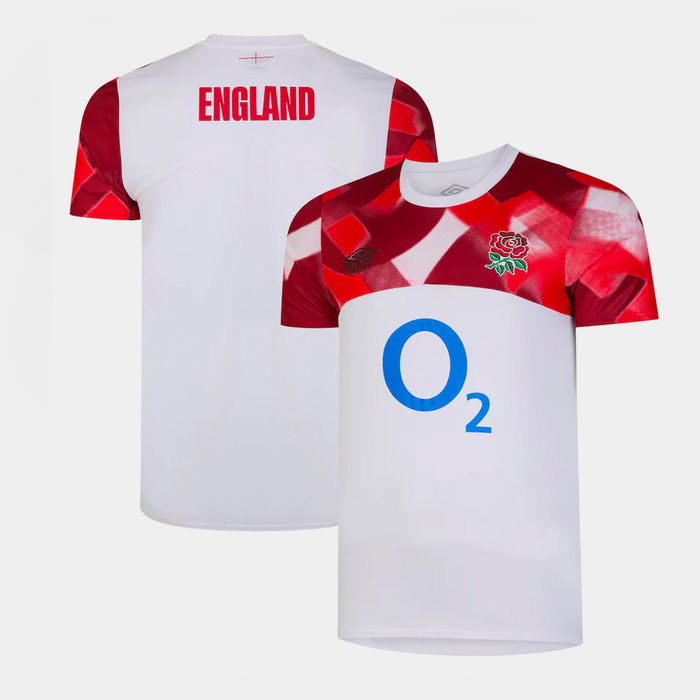 Umbro 22/23 England Warm Up Shirt Mens