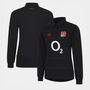 England Away Classic Licensed Long Sleeve Rugby Shirt 2022 2023 Womens