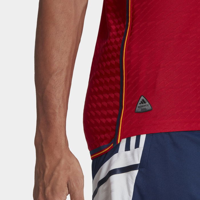 Jersey adidas Spain Home Jersey Authentic World Cup Qatar 2022 Power  Red-Navy Blue - Fútbol Emotion