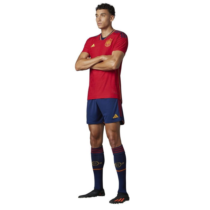 : adidas Spain Youth World Cup 2022 Home Jersey (as1, Alpha, l,  Regular, Large) Red, Navy : Clothing, Shoes & Jewelry