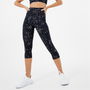 High Rise Capri Cropped Leggings