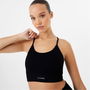 Seamless Ribbed Sports Bra