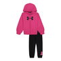 Armour Big Logo Hoodie Set Baby Girls