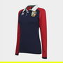 British and Irish Lions Long Sleeve Rugby Shirt Ladies