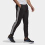 Fleece Tapered Cuff 3 Stripes Joggers M