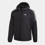 3 Stripe Essential Hooded Jacket Mens