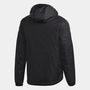 3 Stripe Essential Hooded Jacket Mens