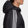 3 Stripe Essential Hooded Jacket Mens