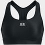 HeatGear Armour Mid Padless Sports Bra Womens