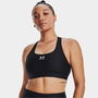 HeatGear Armour Mid Padless Sports Bra Womens