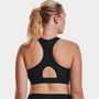 HeatGear Armour Mid Padless Sports Bra Womens