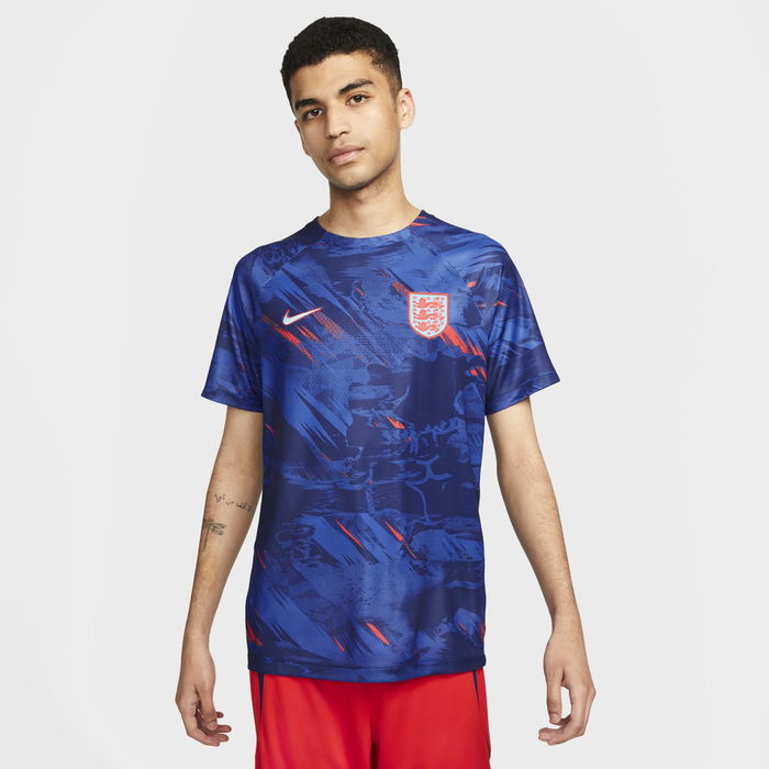 Nike Pre Match England Shirt 2022 2023 Adults Blue/Purple, £28.00