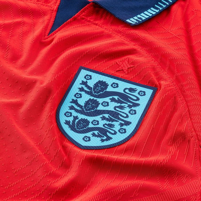 Nike Authentic Away England Shirt 2022 2023 Adults Red, £58.00