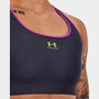 HeatGear Armour Mid Padless Sports Bra Womens