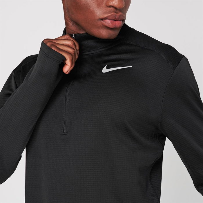 Half Zip Core Mens Long Sleeve Running Top