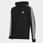 Fleece 3 Stripes Hoodie Mens