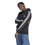 Fleece 3 Stripes Hoodie Mens