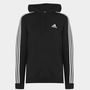 Fleece 3 Stripes Hoodie Mens